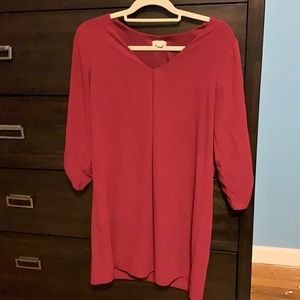 Women’s Maroon Dress